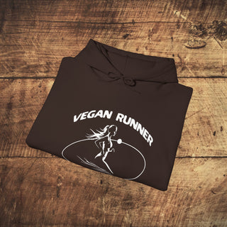 Vegan Runner Heavy Blend™ Hooded Sweatshirt Printify