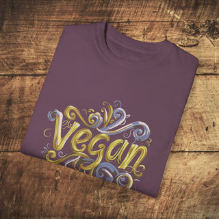 Vegan Garment-Dyed T-shirt Printify