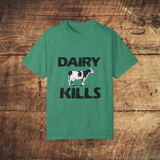 Dairy Kills Garment-Dyed T-shirt Printify