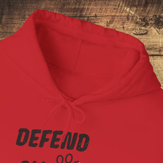 Defend All Animals Heavy Blend™ Hooded Sweatshirt Printify