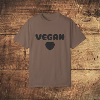 Vegan Garment-Dyed T-shirt Printify