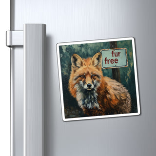 Fur Free Magnet Printify