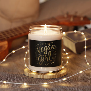 Vegan Girl Scented Soy Candle, 9oz