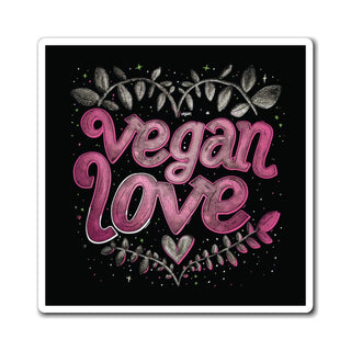 Vegan Love Magnet Printify