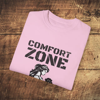 Comfort Zone Garment-Dyed T-shirt Printify