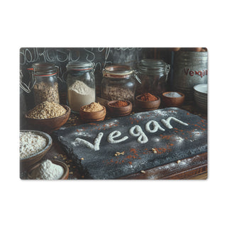 Vegan Tempered Glass Cutting Board Printify