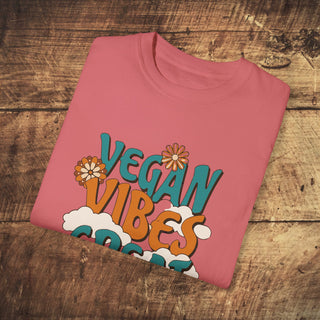 Vegan Vibes Garment-Dyed T-shirt Printify