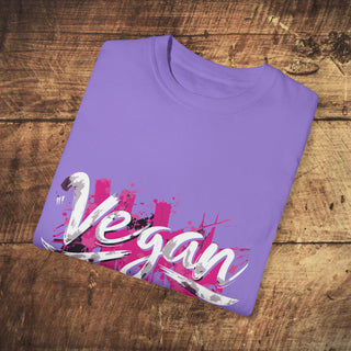 Vegan Garment-Dyed T-shirt Printify