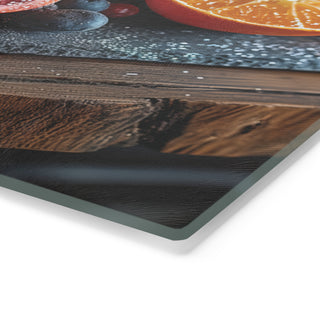 Vegan Home Tempered Glass Cutting Board Printify