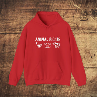 Animal Rights Heavy Blend™ Hooded Sweatshirt Printify