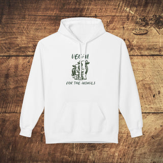 Vegan For The Animals Unisex Midweight Softstyle Fleece Hoodie