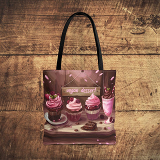 Vegan Dessert Tote Bag Printify