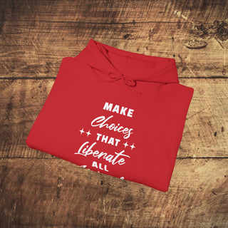 Make Changes Heavy Blend™ Hooded Sweatshirt Printify