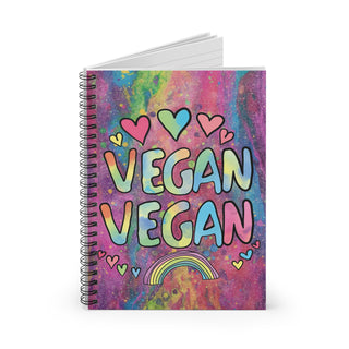 Vegan Spiral Notebook - Ruled Line Printify