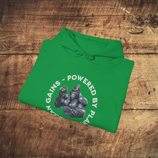 Powered By Plants Heavy Blend™ Hooded Sweatshirt Printify