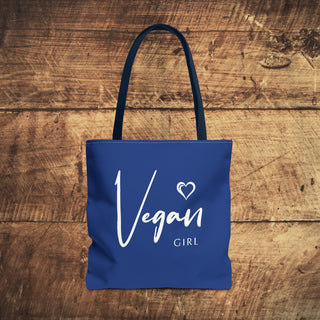 Vegan Girl Tote Bag Printify