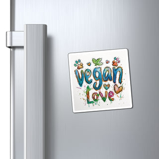 Vegan Love Magnet Printify