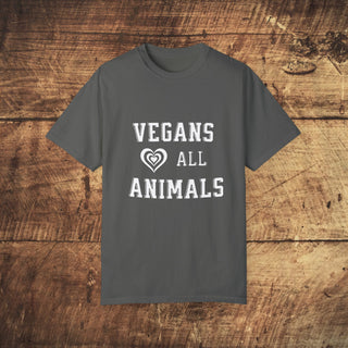 Vegan Garment-Dyed T-shirt Printify