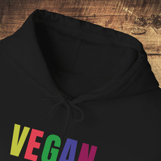 Vegan Love Heavy Blend™ Hooded Sweatshirt Printify