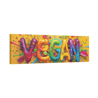 Vegan Classic Stretched Canvas Printify