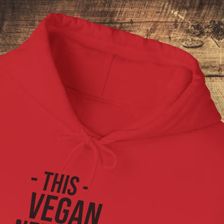 This Vegan Needs A Cocktail Heavy Blend™ Hooded Sweatshirt Printify