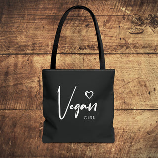 Vegan Girl Tote Bag Printify