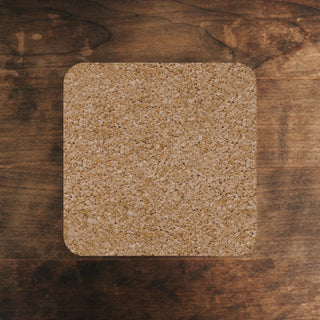 Proud Vegan Cork Back Coaster Printify