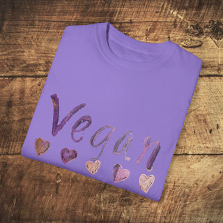 Vegan Hearts T-shirt Printify