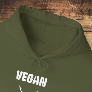 Vegan Warrior Heavy Blend™ Hooded Sweatshirt Printify