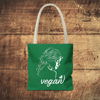 Vegan Girl Tote Bag Printify