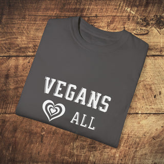 Vegan Garment-Dyed T-shirt Printify