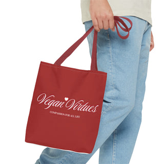 Vegan Virtues Tote Bag Printify