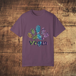 Vegan Garment-Dyed T-shirt Printify