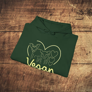 Vegan Heavy Blend™ Hooded Sweatshirt Printify