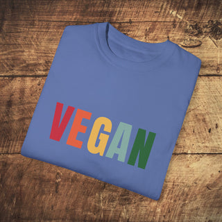 Vegan Garment-Dyed T-shirt Printify