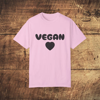 Vegan Garment-Dyed T-shirt Printify