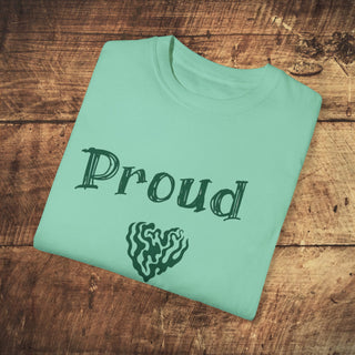 Proud Vegan Garment-Dyed T-shirt Printify