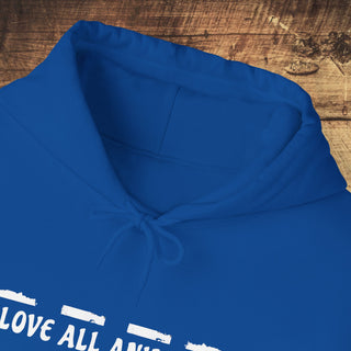 Love All Animals Heavy Blend™ Hooded Sweatshirt Printify