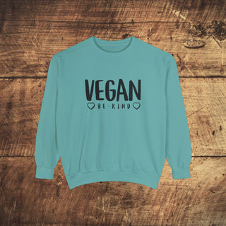 Vegan Garment-Dyed Sweatshirt Printify