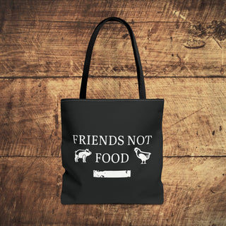 Friends Not Food Tote Bag Printify