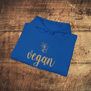 Vegan For Life Heavy Blend™ Hooded Sweatshirt Printify