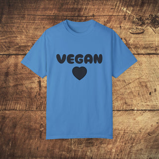 Vegan Garment-Dyed T-shirt Printify