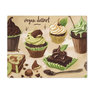 Vegan Dessert Placemat, 1pc Printify