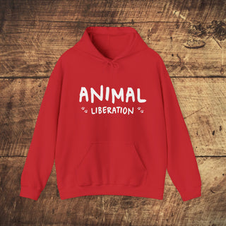 Animal Liberation Heavy Blend™ Hooded Sweatshirt Printify