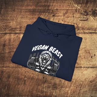 Vegan Beast Heavy Blend™ Hooded Sweatshirt Printify