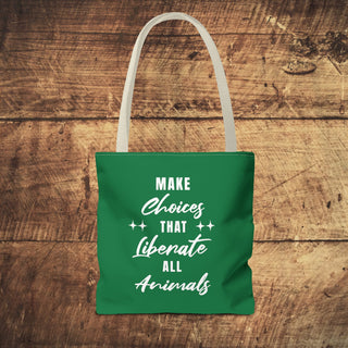 Make Choices Tote Bag Printify