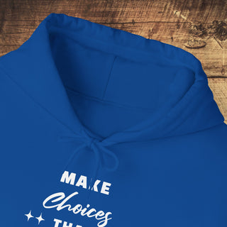 Make Changes Heavy Blend™ Hooded Sweatshirt Printify