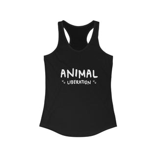 Animal Liberation Women's Ideal Racerback Tank Printify