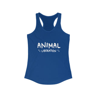 Animal Liberation Women's Ideal Racerback Tank Printify