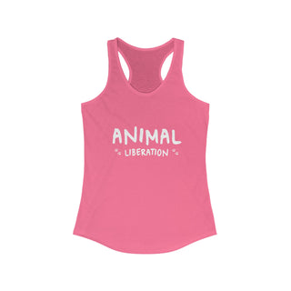 Animal Liberation Women's Ideal Racerback Tank Printify